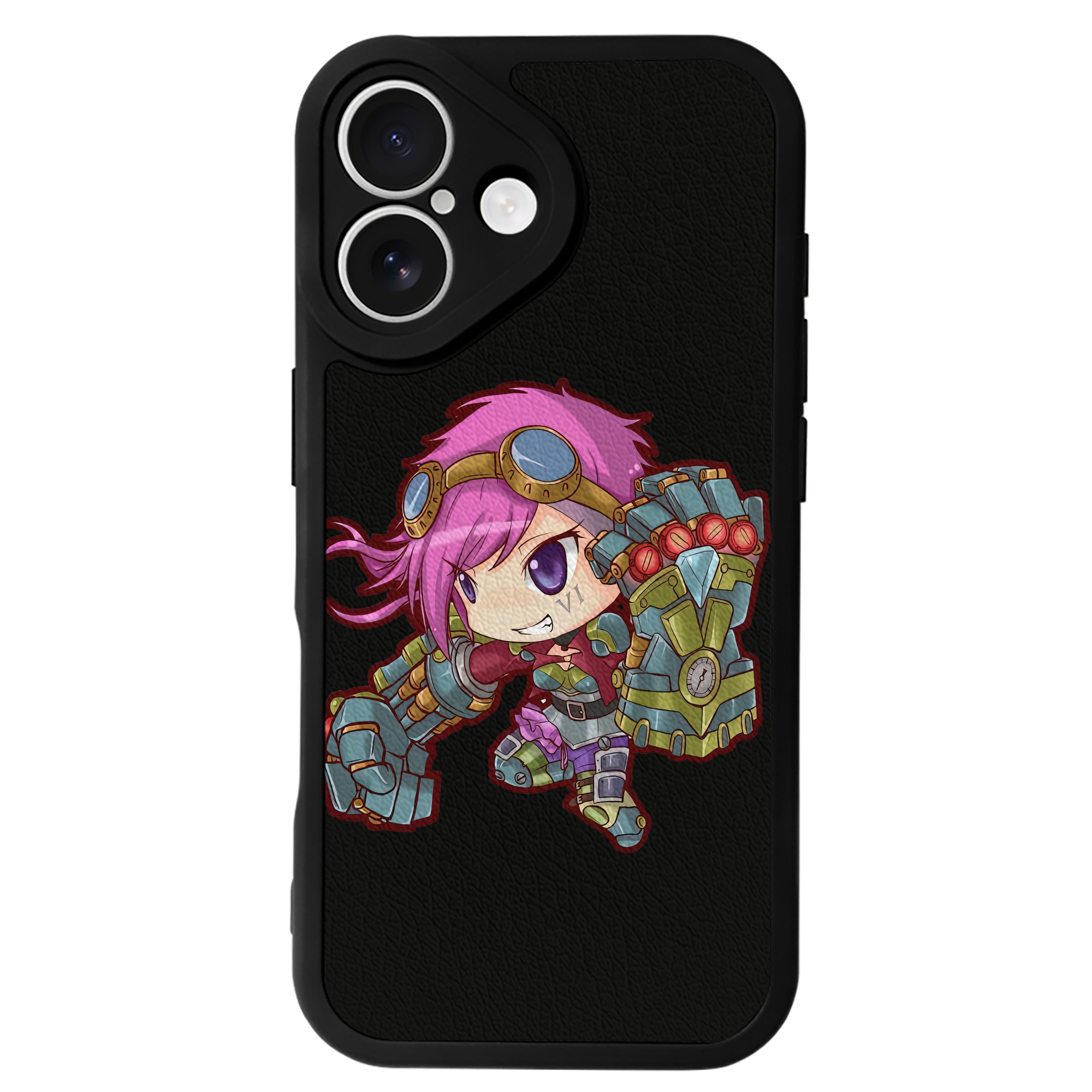 リーグ・オブ・レジェンド League of Legends LOL 【iPhone 16シリーズ対応】シリコンスマホケース（レザー調） 材質：シリコン